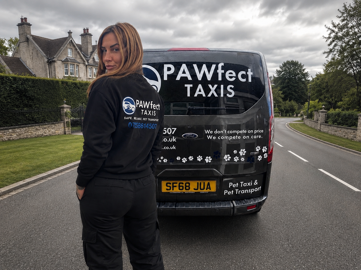 Pawfect Taxis pet taxi and pet transport services in Cornwall and Devon